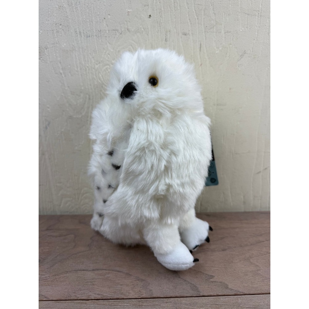 Noble Collection Harry Potter Hedwig Snowy Owl Plush Figure White 10in
